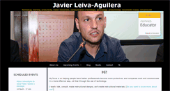 Desktop Screenshot of javierleiva.com