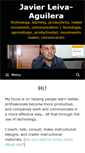Mobile Screenshot of javierleiva.com